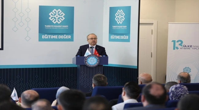 Türkiye Maarif Vakfının 13. Ülke Temsilcileri Toplantısı İstanbul